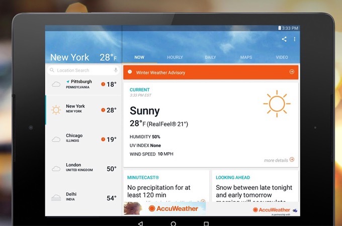 AccuWeather for Android by AccuWeather