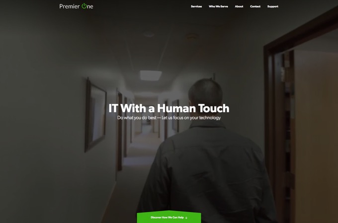 Premier-One Website by Imagemakers Inc.