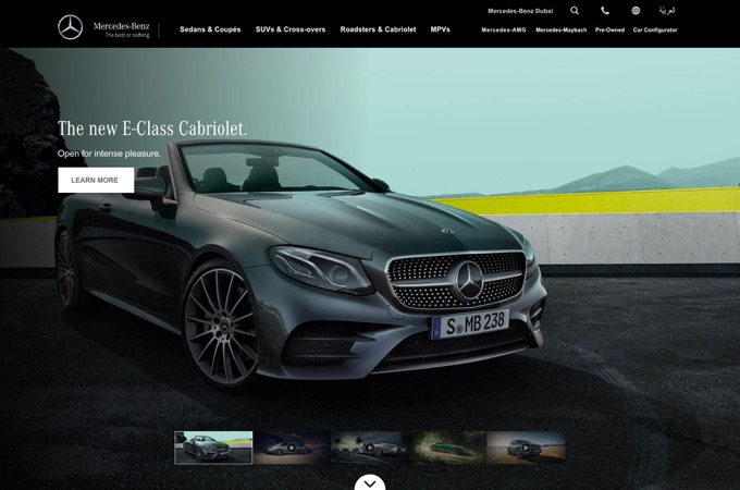 Mercedes Benz Middle East by Indivirtual Dubai