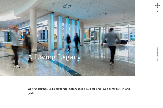 Cox Discovery Center by Second Story, part of SapientRazorfish