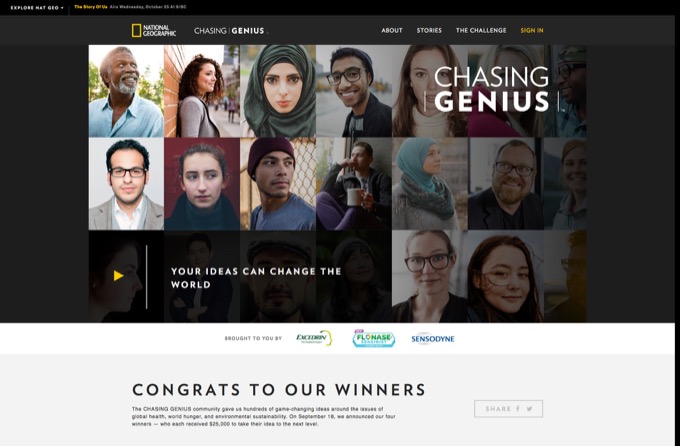 CHASING GENIUS by National Geographic