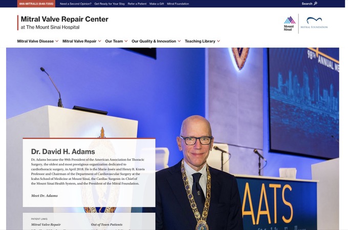 Mitral Valve Repair Center by Mount Sinai Health System