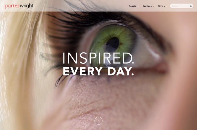 Porter Wright Website by Great Jakes