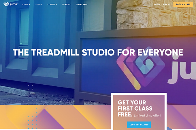 Juma Fit Website by La Visual