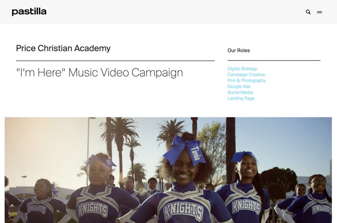 “I’m Here” Music Video Campaign by Pastilla Inc.