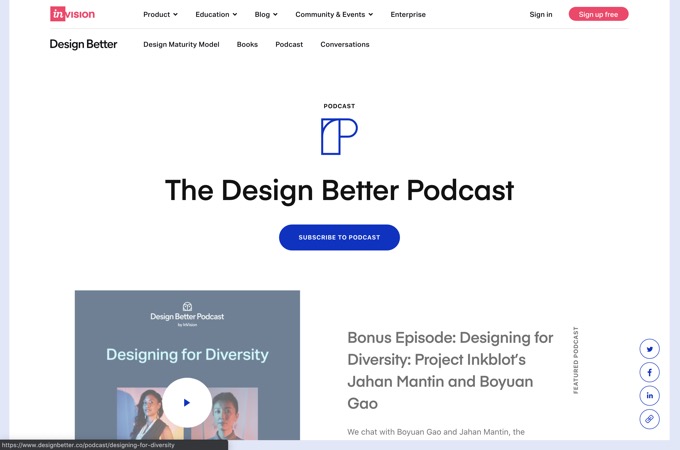 Design Better Podcast by InVision