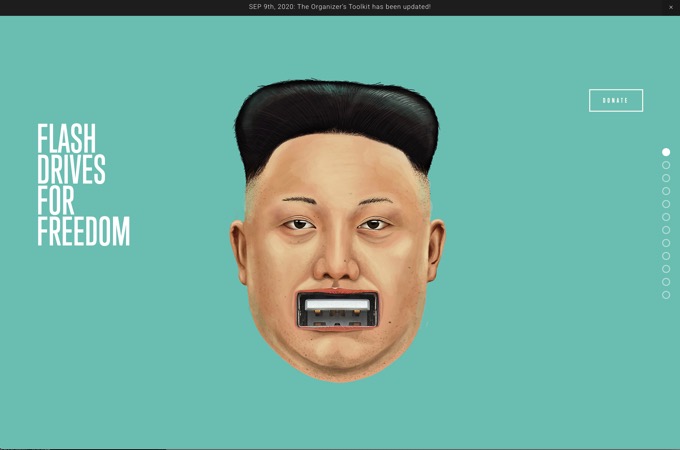 Flash Drives for Freedom by Human Rights Foundation
