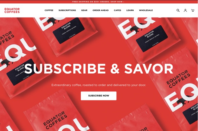 Equator Coffees by Pattern