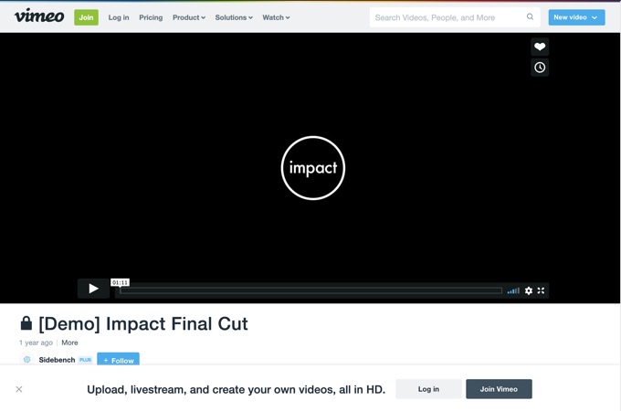 Imagine - Impact Script Marketplace App by Sidebench