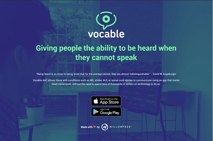 Vocable AAC by WillowTree