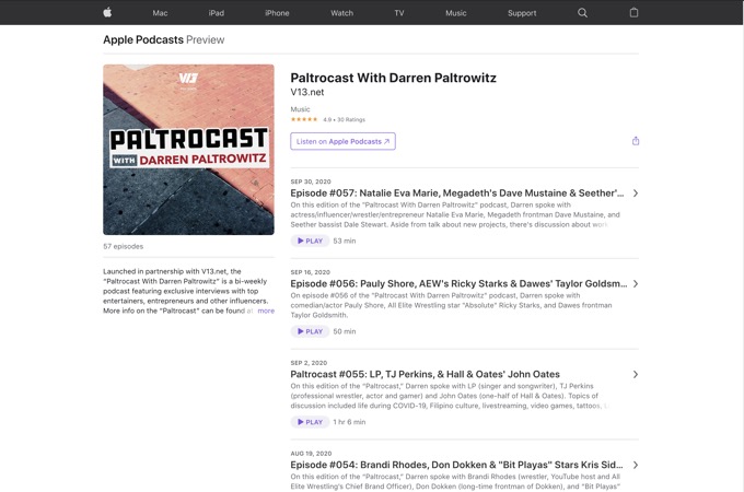 Paltrocast With Darren Paltrowitz by Darren Paltrowitz