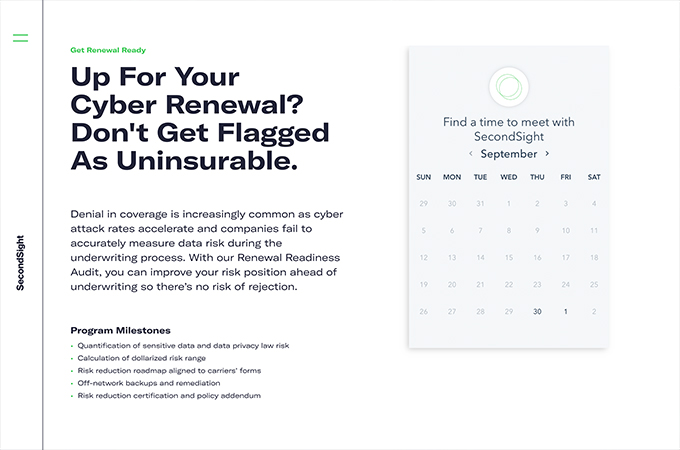 SecondSight Website Redesign by Alloy