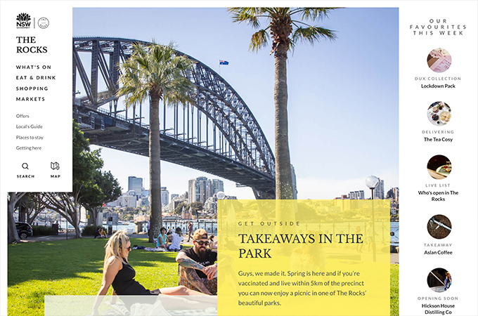 Sydney's Rocks Precinct by Adrenalin