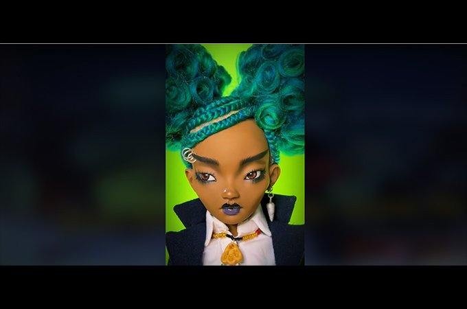 Netflix's Wendell & Wild x Pidgin Doll by PopShorts Inc.
