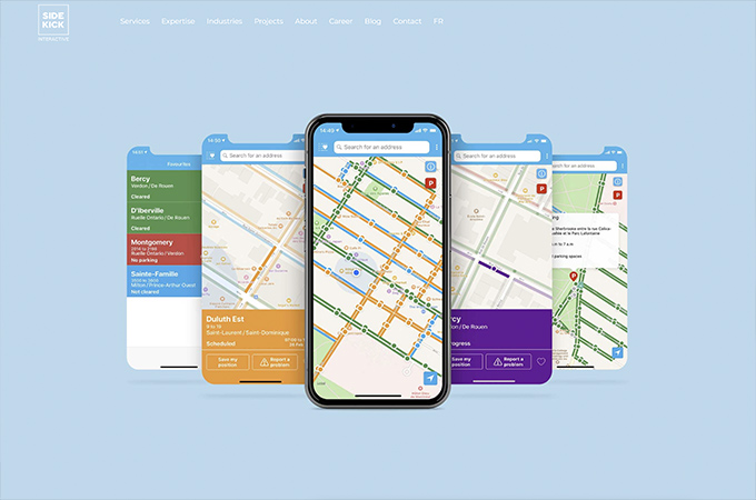 Digital Transformation of Snow Removal Operations in Cities by Sidekick Interactive
