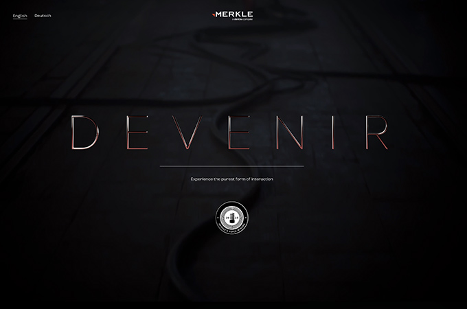 DEVENIR - THE PUREST FORM OF INTERACTION by Merkle Switzerland AG