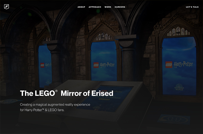 The LEGO® Harry Potter Mirror of Erised by Purple, Rock, Scissors!