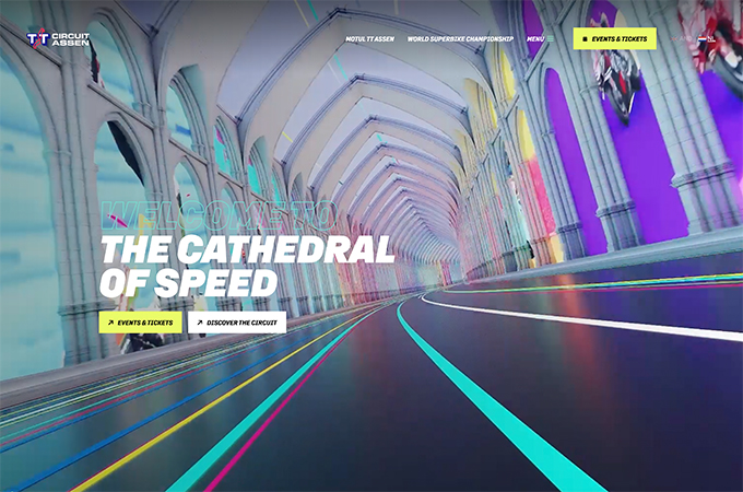 Website TT Circuit Assen by Triple Double