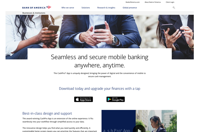 CashPro App Video by Bank of America - Enterprise Creative Solutions