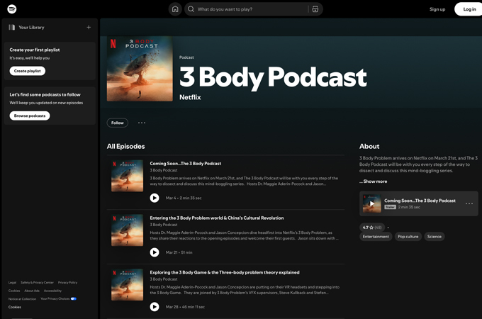 3 Body Podcast by Netflix Podcasts