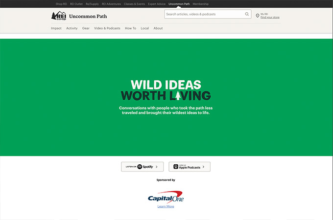 Wild Ideas Worth Living by Puddle Creative