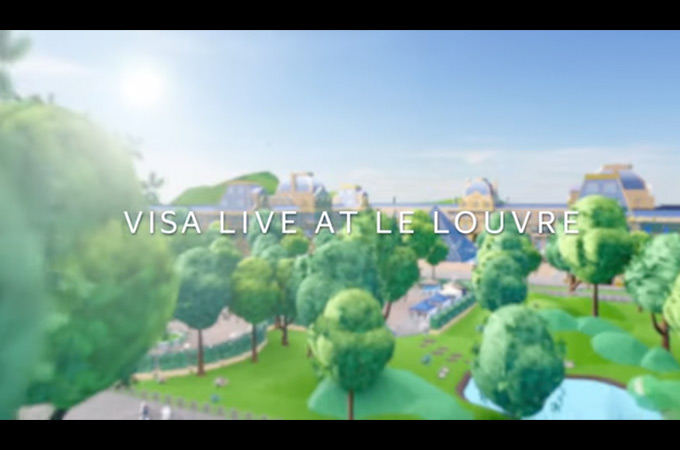 Visa Live at Le Louvre by EverGame Media
