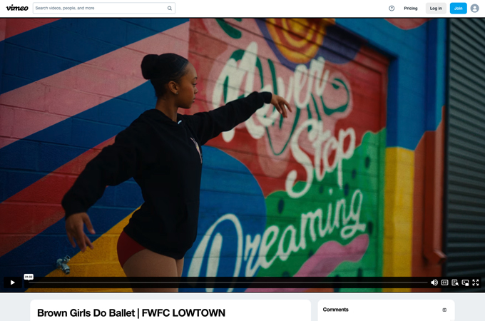FWFC Brown Girls Do Ballet by Lowtown Studios