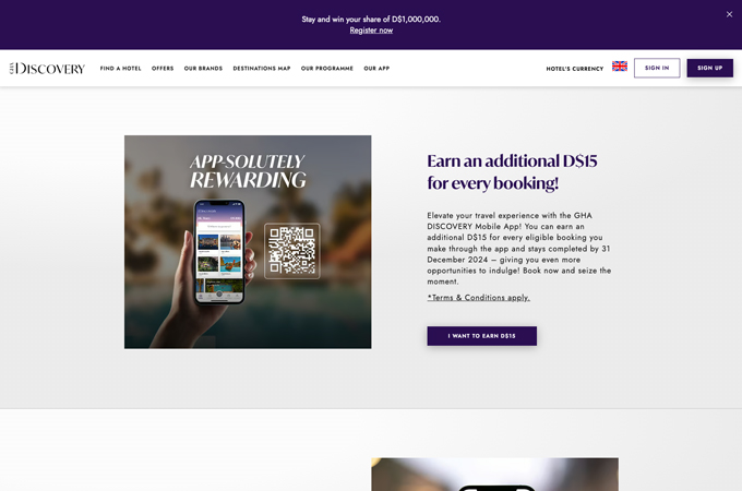GHA DISCOVERY App by Global Hotel Alliance