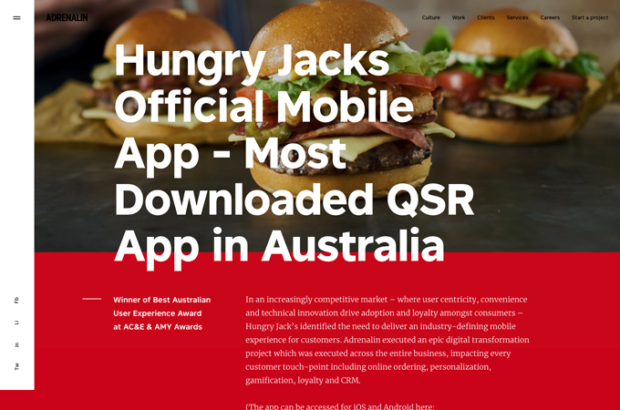 Hungry Jack's Official Mobile App by Adrenalin