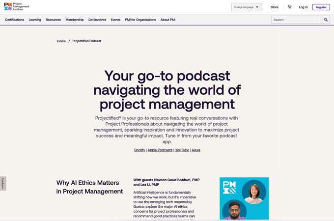 PMI Projectified Podcast by MX