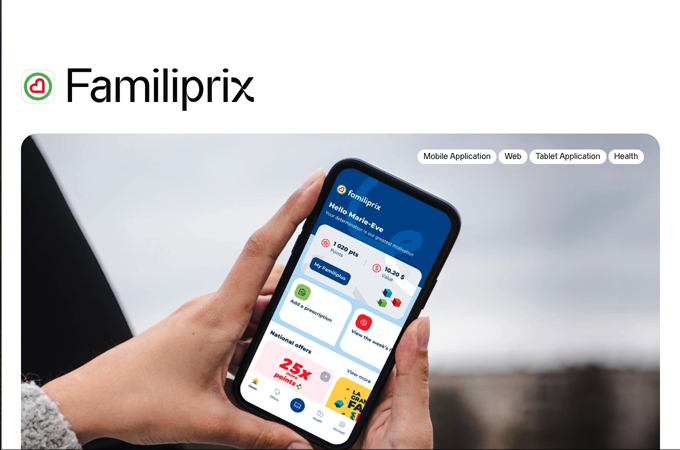 Familiprix Mobile App by Mirego