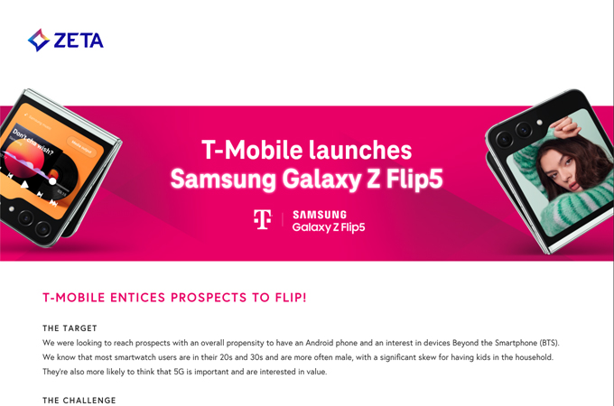 T-Mobile Samsung Launch + BTS by Zeta Global
