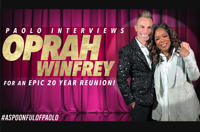 A Spoonful of Paolo Interview with Oprah Winfrey by www.aspoonfulofpaolo.com