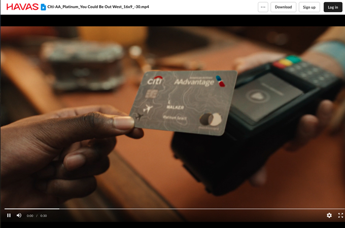 Citi® / AAdvantage®: You Could Be Out West by Havas Chicago