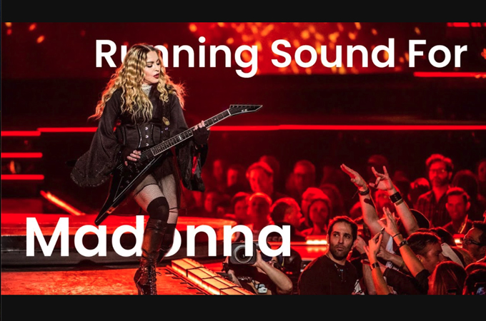 Running Sound for Madonna by This Is DeLaCruz