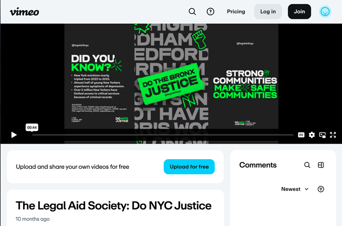 The Legal Aid Society x Kettle: “Do NYC Justice” by Kettle