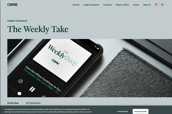 The Weekly Take from CBRE by CBRE