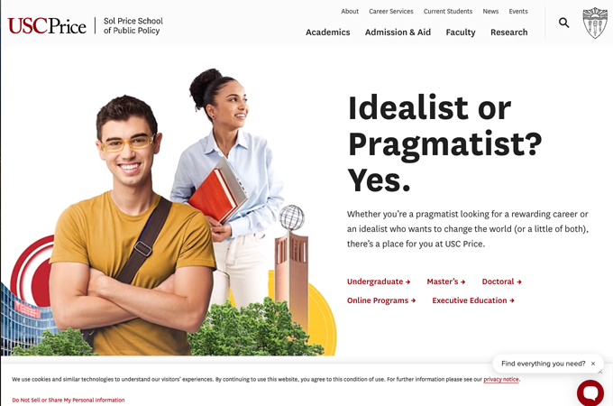 USC Price School of Public Policy by Cyberwoven