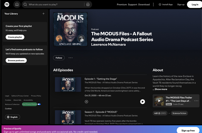 The MODUS Files - a Fallout Audio Drama Podcast by The MODUS Files