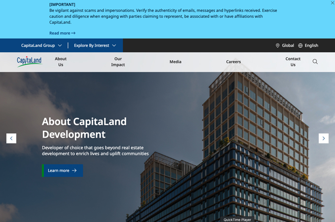Innovating the Digital Gateway: The Revamp of CapitaLand Group’s Website by CapitaLand