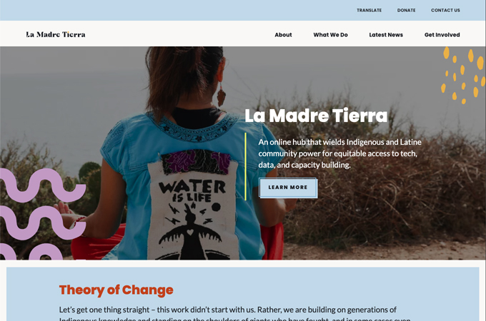 La Madre Tierra by Floodlight Design LLC