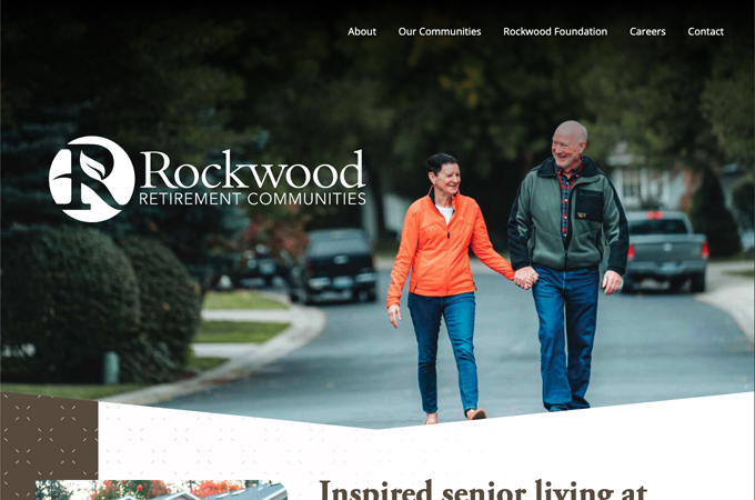 Rockwood Retirement Website by Anstey Hodge