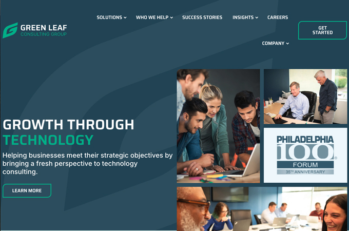 Green Leaf Website Redesign by Stryve Digital Marketing