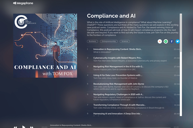 Compliance and AI by Compliance Podcast Nework