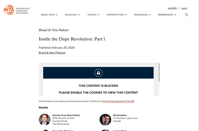 Inside the Dupe Revolution by International Trademark Association