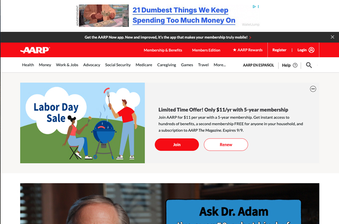 Ask Dr. Adam Series by AARP
