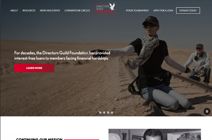 Directors Guild Foundation by XCentium