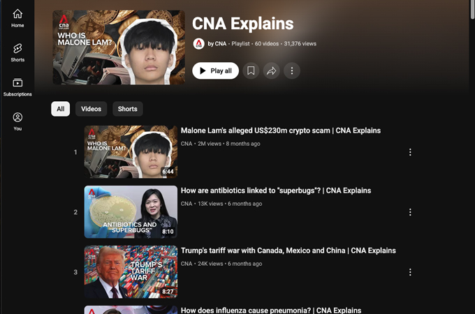 CNA Explains by MCN International Pte Ltd