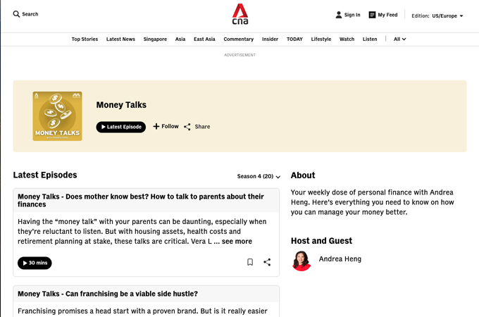 Money Talks by MCN International Pte Ltd