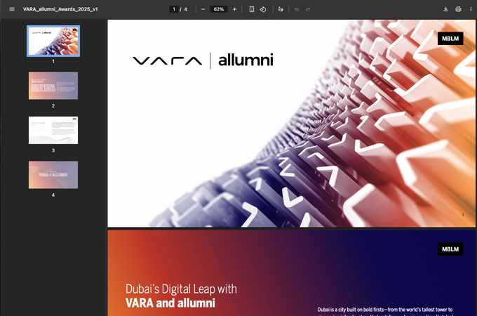VARA partnered with allumni to transform regulatory engagement by MBLM